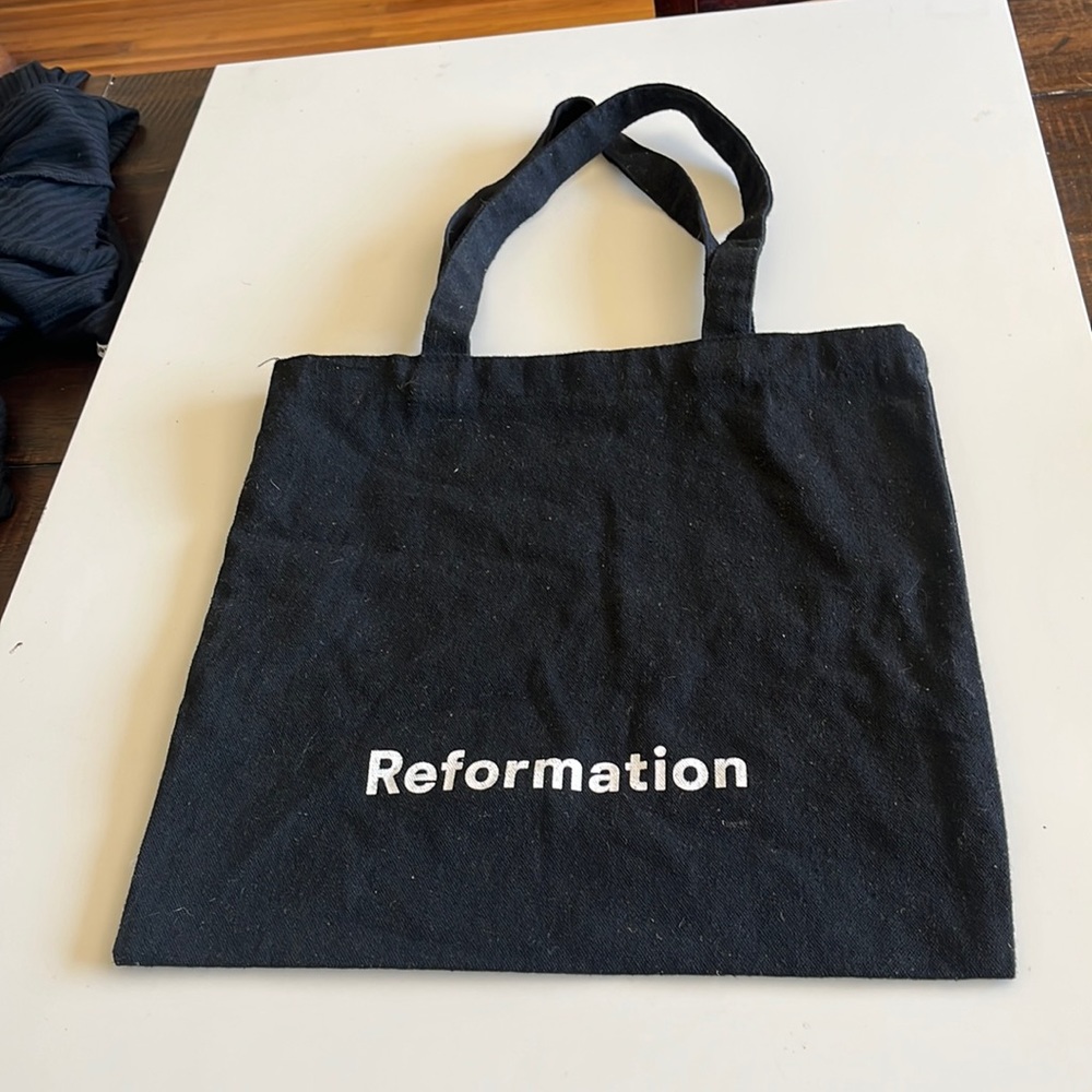 Reformation shopping tote